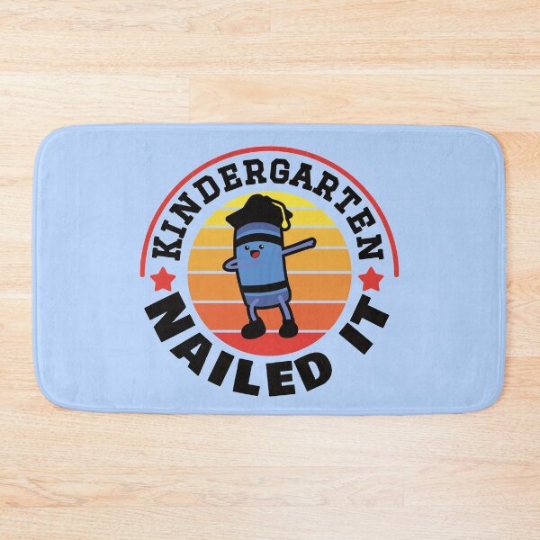 Item preview, Kindergarten nailed it, cute kawaii crayon, graduation designed and sold by Mylittleprints.