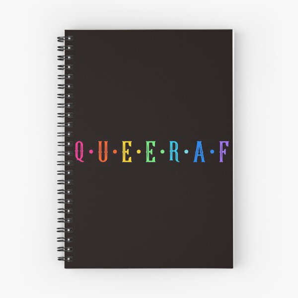 Item preview, Rainbow Queer A F designed and sold by TeesbyGinyard.