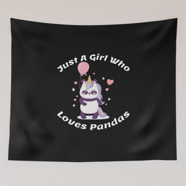 Item preview, Copy of Just a Girl who Loves Pandas designed and sold by HeroProd.