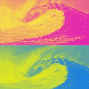 Artwork thumbnail, Ocean ways by Patternsonly