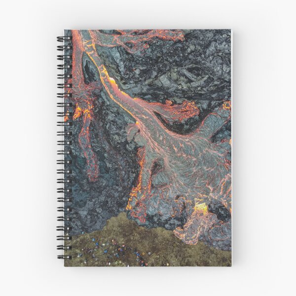 Item preview, Creeping Lava flow Drone shot with people designed and sold by Jon-Bear.