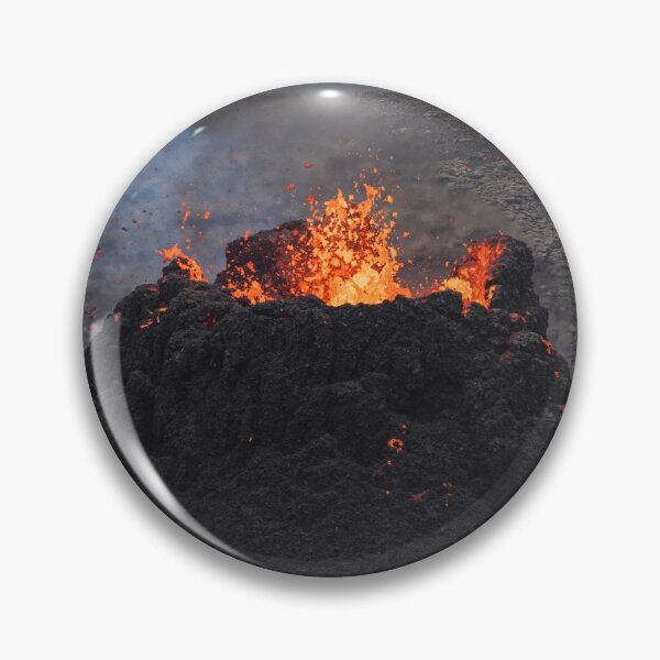 Item preview, Iceland Volcano Crater with people nearby designed and sold by Jon-Bear.