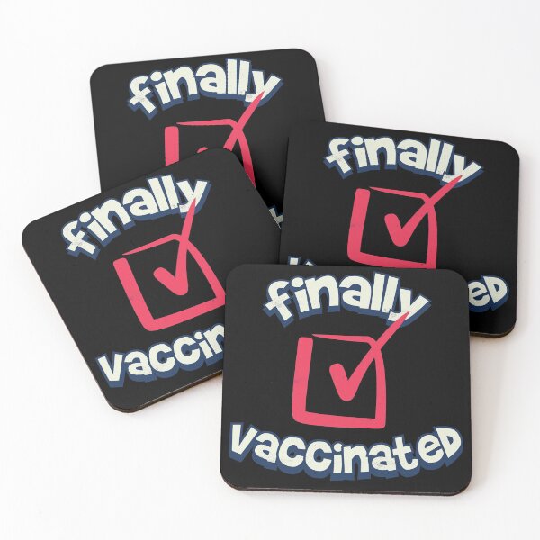 Item preview, Finally I am Vaccinated designed and sold by pixeldsigns.