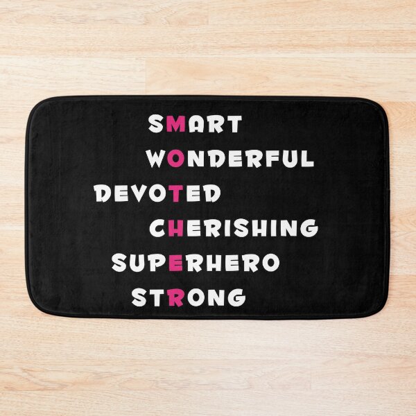 Item preview, Happy Mother's Day Smart Wonderful Devoted Cherishing SuperHero Strong designed and sold by Pliskin-Design.