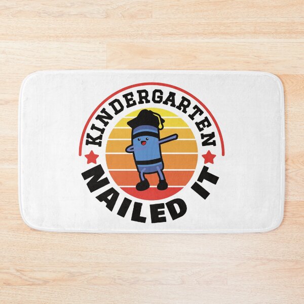 Item preview, Kindergarten nailed it, cute kawaii crayon, graduation designed and sold by Mylittleprints.