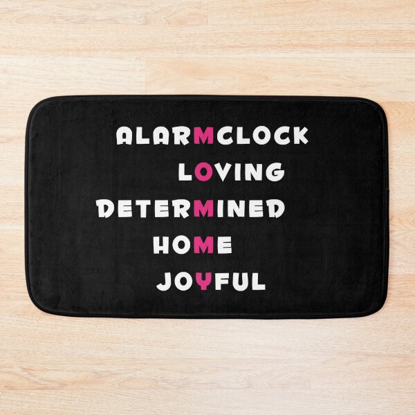 Item preview, Happy Mother's Day Mommy AlarmClock Loving Determined Home Joyful designed and sold by Pliskin-Design.