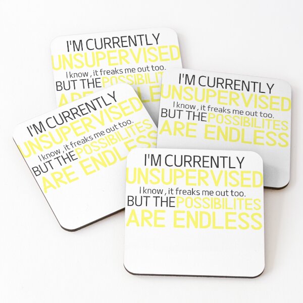 Item preview,  I'm currently unsupervised humor sarcastic funny shirt designed and sold by Castore design.