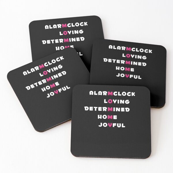 Item preview, Happy Mother's Day Mommy AlarmClock Loving Determined Home Joyful designed and sold by Pliskin-Design.