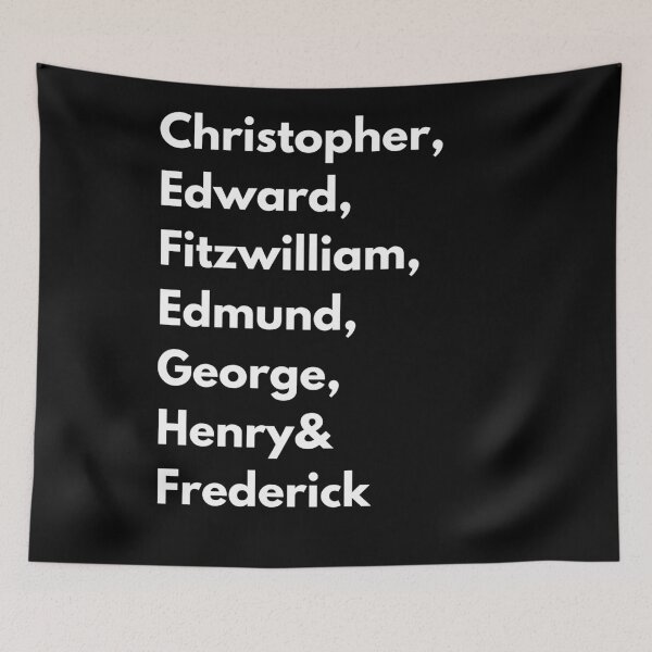 Item preview, Jane Austen Hero's First Name (White) designed and sold by JustabitBookish.