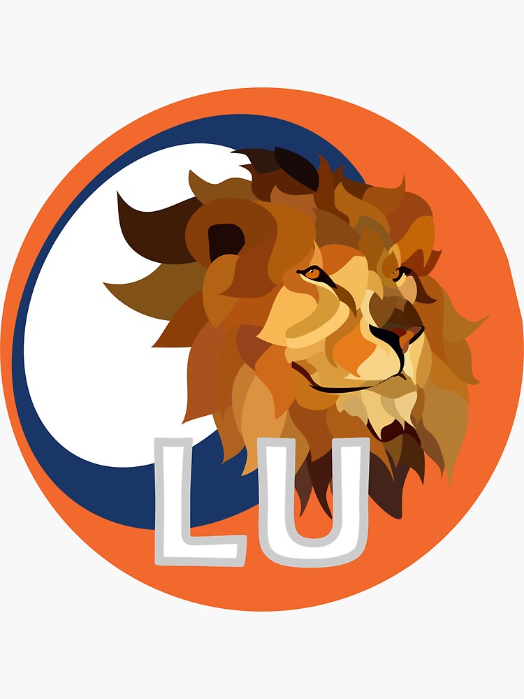 "Langston University Mascot and Lettering" Sticker for Sale by