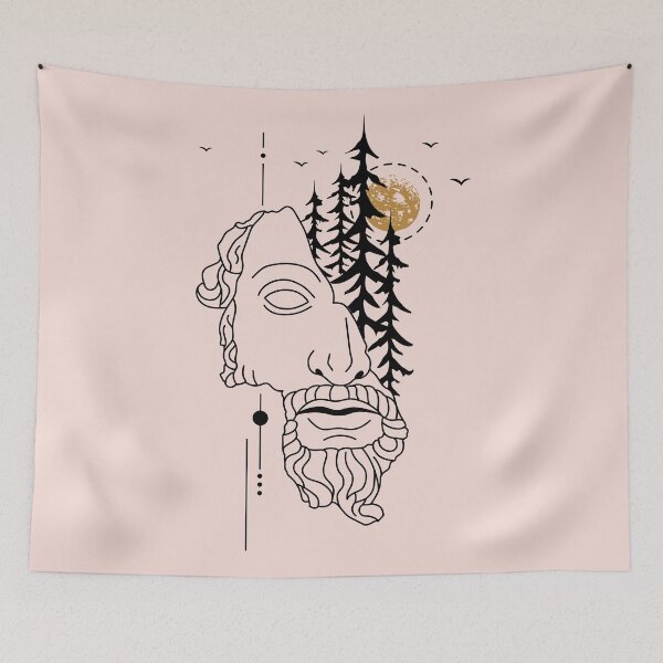 Item preview, Marble heads Creative illustrations designed and sold by Teetrace.