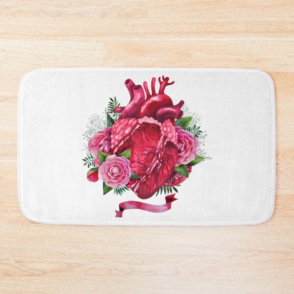 Item preview, Floral heart art designed and sold by AznavourByKarin.