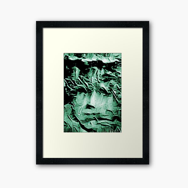 Lady Liberty of Mars Framed Art Print