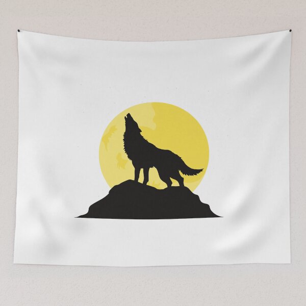Item preview, Wolf on fire | forest amimal | themed design designed and sold by PeaceyArt.