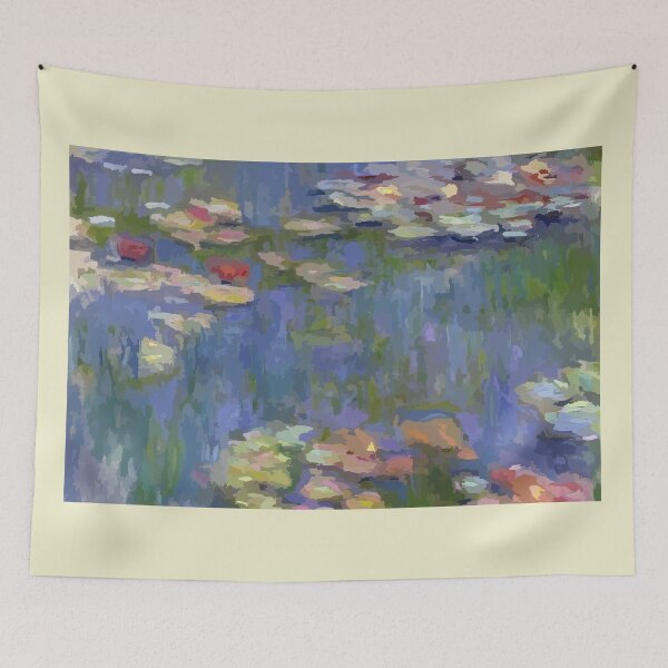 Item preview, Claude Monet Water Lillies Abstract Painting designed and sold by designedbylilli.