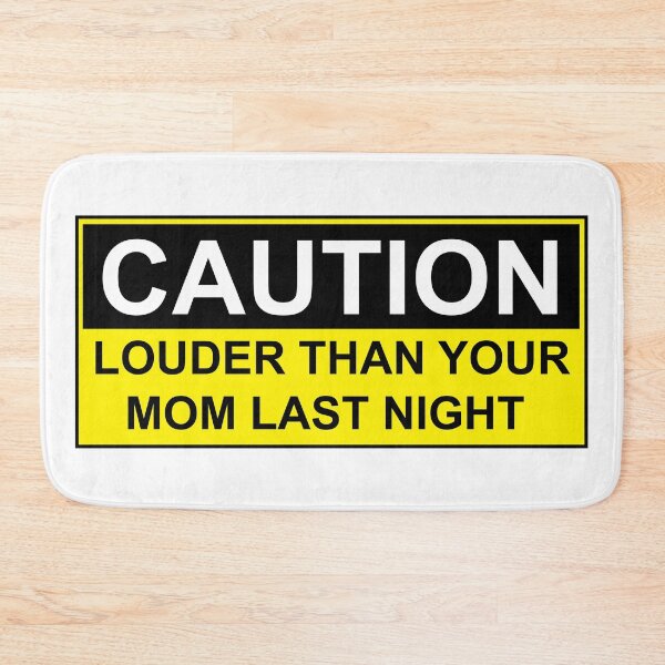 Item preview, CAUTION - FUNNY bumper sticker designed and sold by estudio3e.