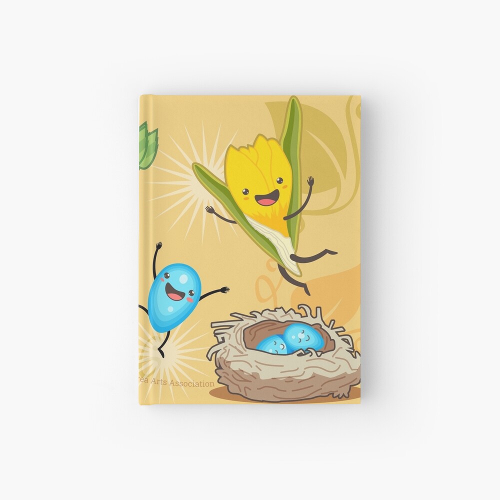 Wisconsin + Spring = Happiness Hardcover Journal