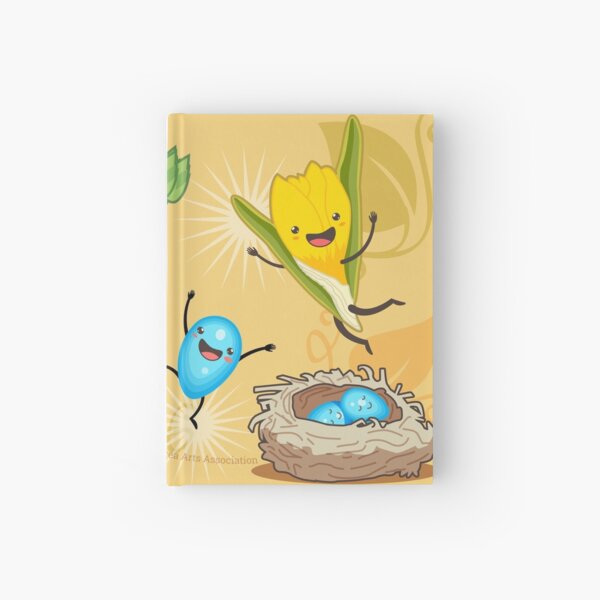 Wisconsin + Spring = Happiness Hardcover Journal