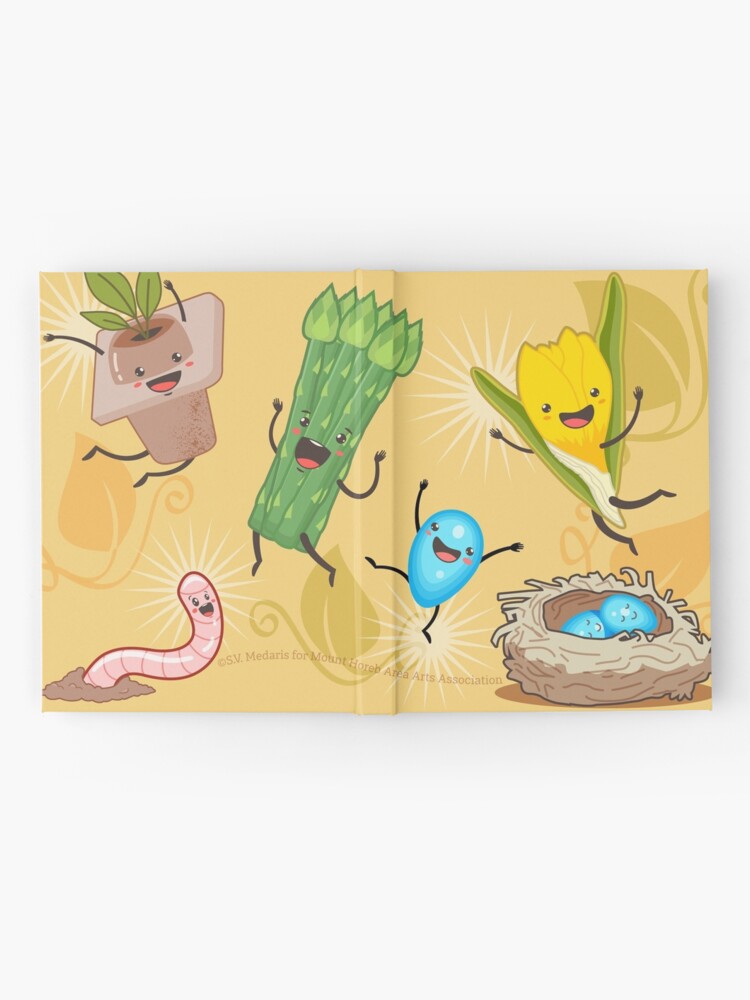 Alternate view of Wisconsin + Spring = Happiness Hardcover Journal