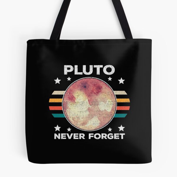 Item preview, Pluto Never Forget - Retro & Distressed Design - Space, Science and Universe Lovers designed and sold by JulianoZn97.