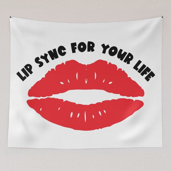 Item preview, Lip Sync For Your Life Essential T-Shirt designed and sold by warisara.