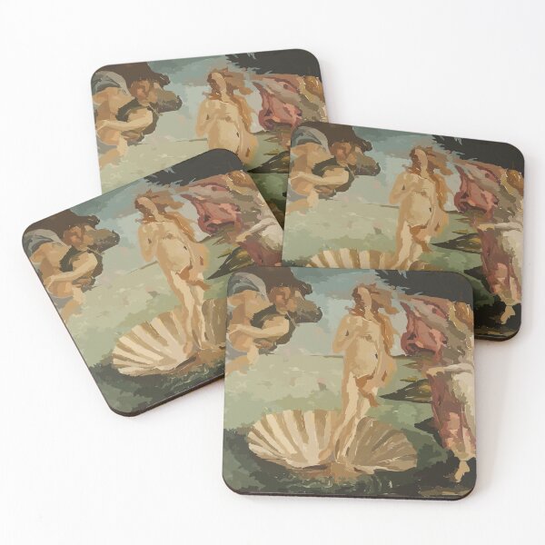 Artikelvorschau, Sandro Botticelli Die Geburt der abstrakten Malerei der Venus entworfen und verkauft von designedbylilli.