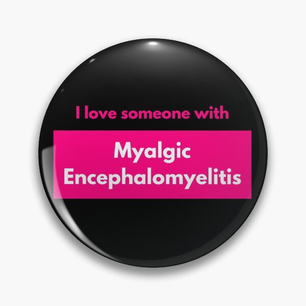 Item preview, I love someone with Myalgic Encephalomyelitis (Pink Block) designed and sold by Chantelle  Spies.