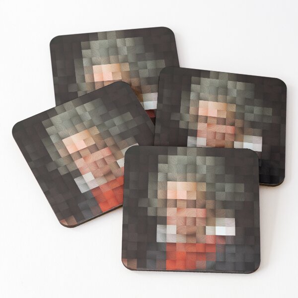 Item preview, Wood Mosaic of Ludwig van Beethoven designed and sold by Vectorheroes.