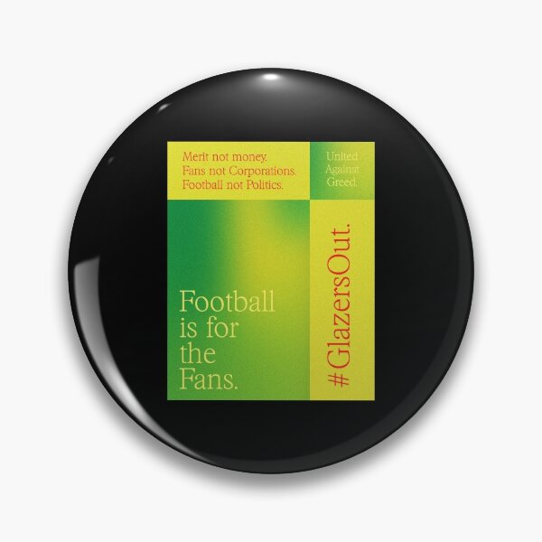 Item preview, Glazers Out - Football is for the Fans  designed and sold by Non-Believer.