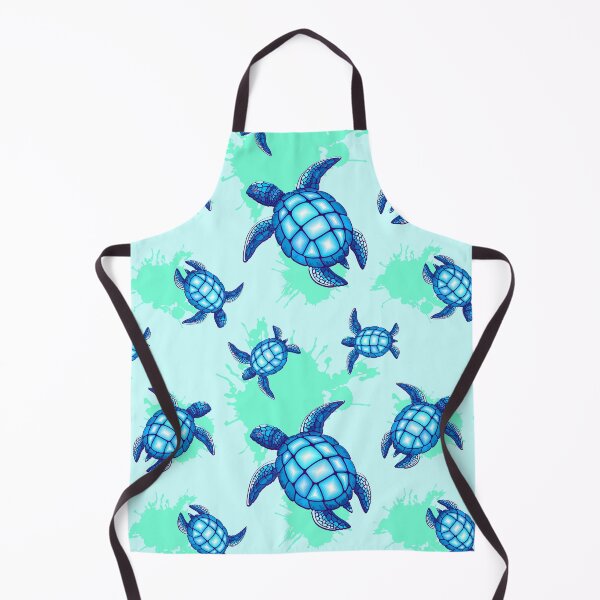 Item preview, Sea Turtle Blue and Turquoise designed and sold by BluedarkArt.