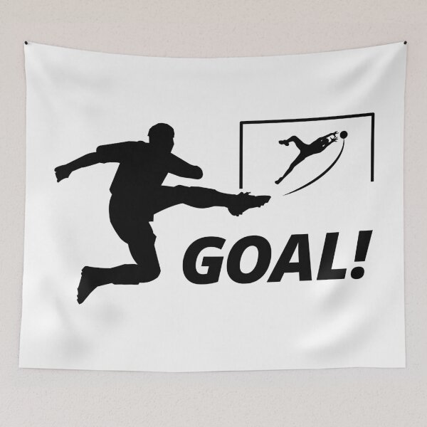 Item preview, GOAL! Football / Soccer Striker (Black) designed and sold by STUDIO-72.