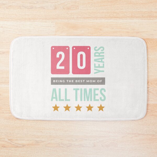Item preview, 20 years being the best mom of all times in White designed and sold by ForeverInColors.