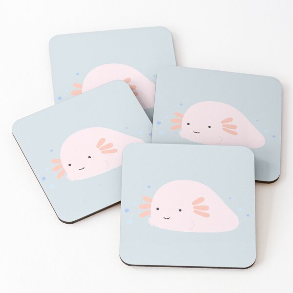 Item preview, Kawaii Axolotl Mochi Anime Manga Animal Japanese  designed and sold by Marinaaa010.