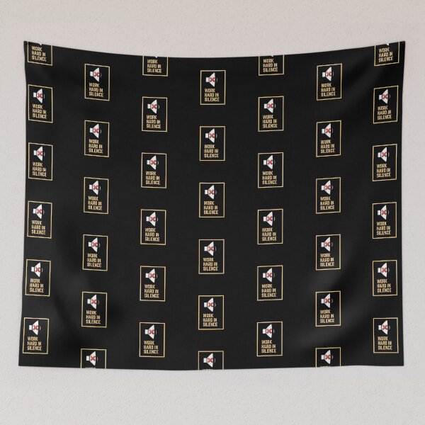 Item preview, Work Hard In Silence designed and sold by WholesumArt.
