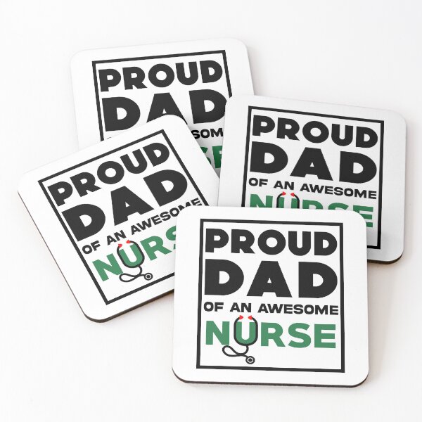 Item preview, Proud Dad of an Awsome Nurse designed and sold by geoji.