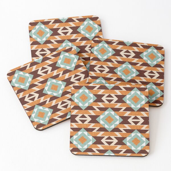 Item preview, Aztec Pattern Terracotta designed and sold by susycosta.