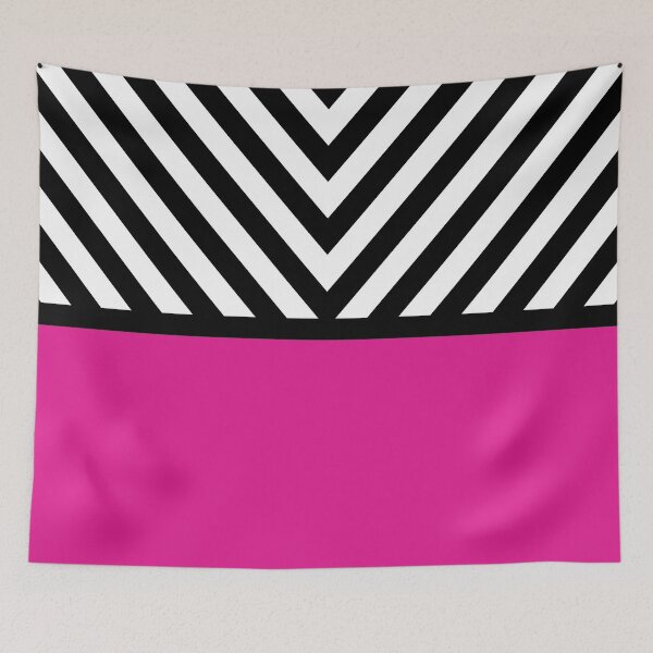 Item preview, Hot Pink V Stripes designed and sold by OddPop.