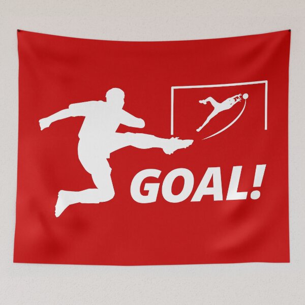 Item preview, GOAL! Football / Soccer Striker (White) designed and sold by STUDIO-72.
