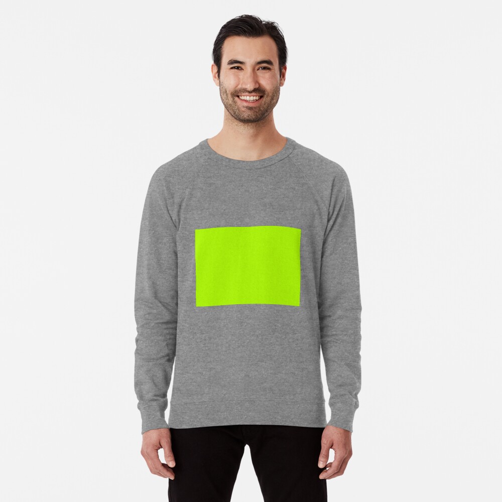 Lime Green Lightweight Sweatshirt