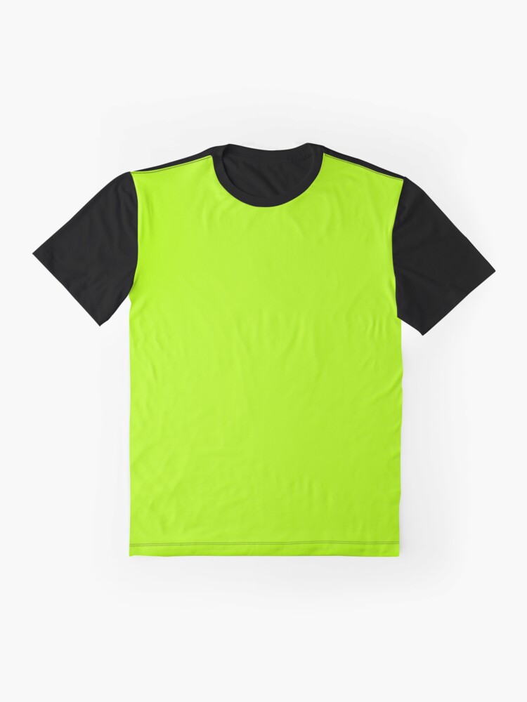 Alternate view of Lime Green Graphic T-Shirt