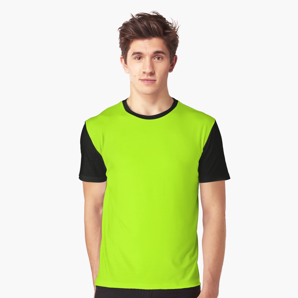 Lime Green Graphic T-Shirt