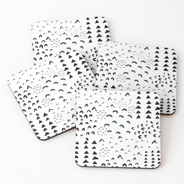 Item preview, Black And White Abstract Safari Pattern designed and sold by Designs By YL.