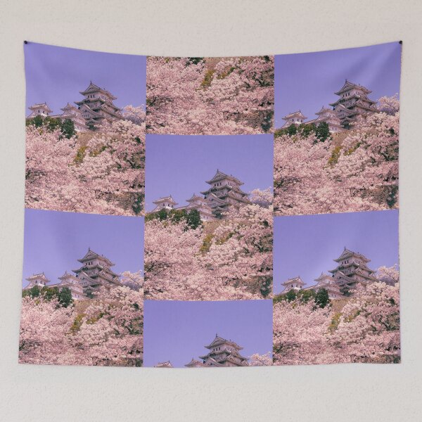 Item preview, Himeji Castle Sakura Flowers designed and sold by hockeng.