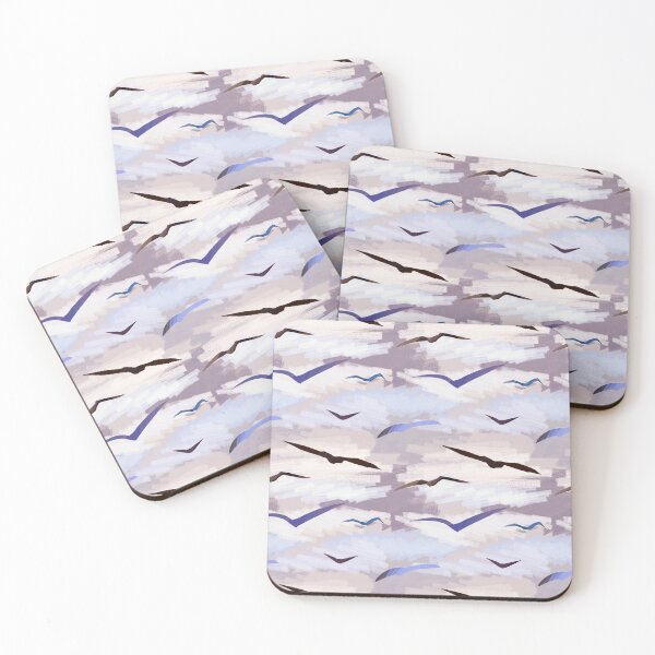 Item preview, Seamless pattern, birds in the clouds. designed and sold by UVI-CA.