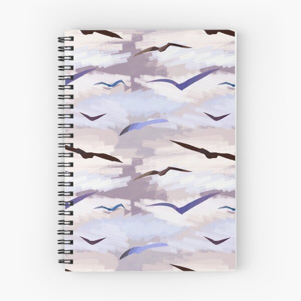 Item preview, Seamless pattern, birds in the clouds. designed and sold by UVI-CA.