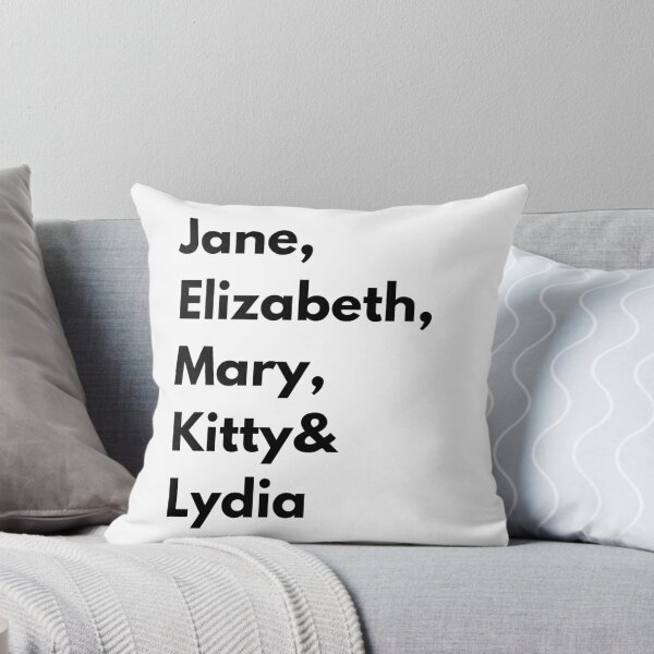 Item preview, Pride and Prejudice - Bennet Sister's (Black) designed and sold by JustabitBookish.