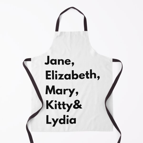 Item preview, Pride and Prejudice - Bennet Sister's (Black) designed and sold by JustabitBookish.