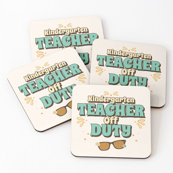 Item preview, Retro Sunglasses Kindergarten Teacher Off Duty designed and sold by TamGustam.