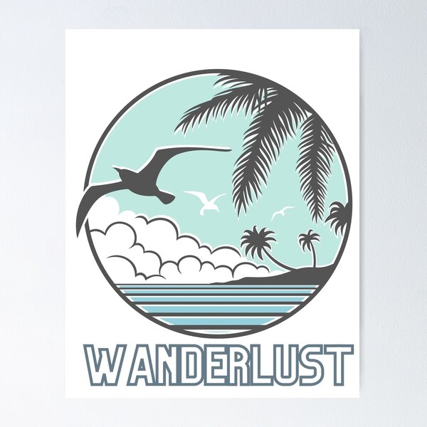 Item preview, Wanderlust designed and sold by MiLatibule.