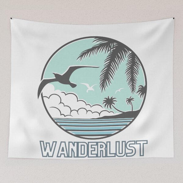 Item preview, Wanderlust designed and sold by MiLatibule.
